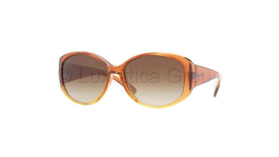DKNY DY 4063 Sunglasses Styles Brown Gradient Yellow Frame / Brown Gradient Lenses, 343513-5915, DKNY DY 4063 Sunglasses Styles Brown Gradient Yellow Frame / Brown Gradient Lenses