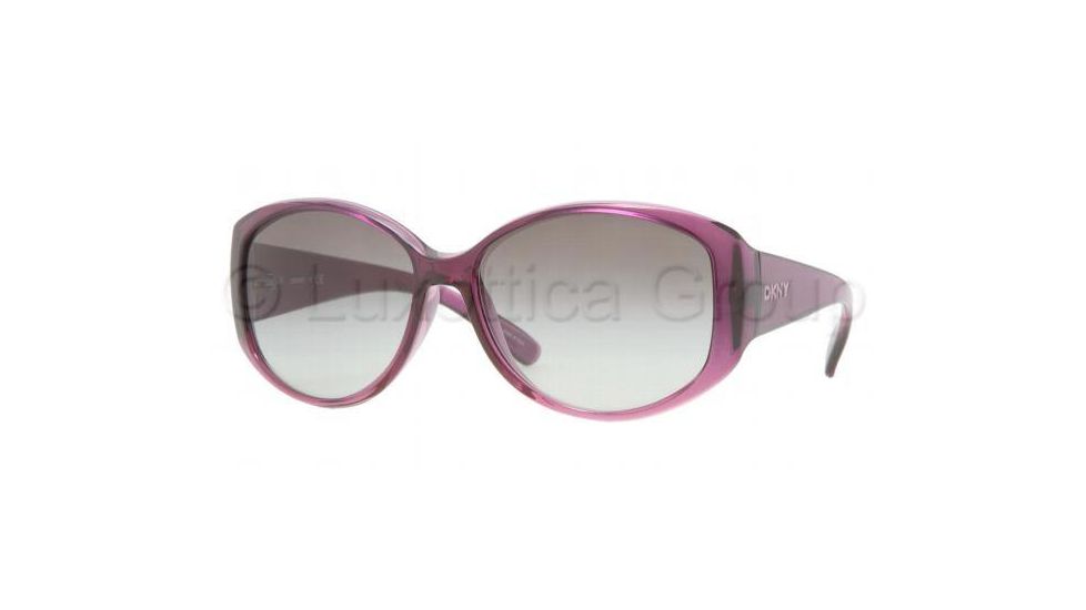 DKNY DY 4063 Sunglasses Styles Violet Gradient-Pink Frame / Gray Gradient Lenses, 338111-5915, DKNY DY 4063 Sunglasses Styles Violet Gradient-Pink Frame / Gray Gradient Lenses