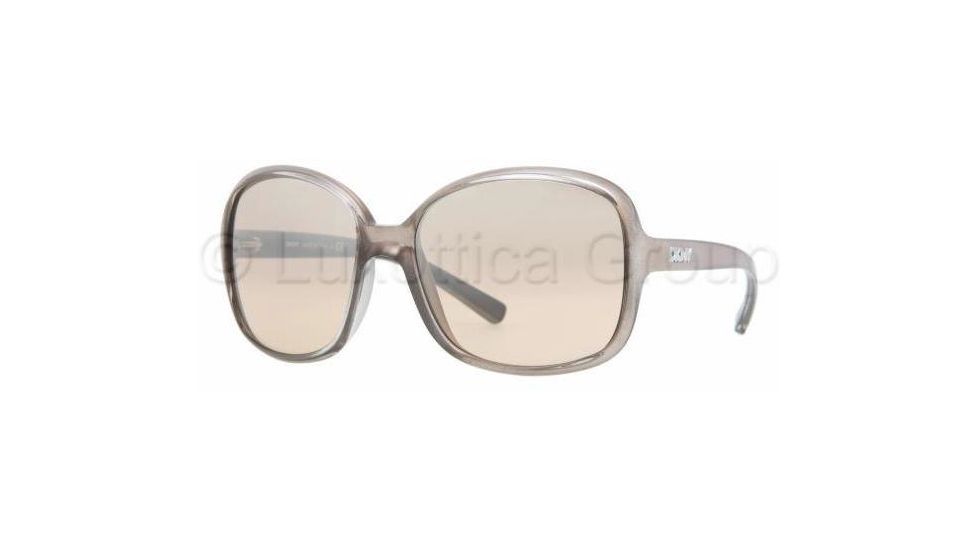 DKNY DY 4076 Sunglasses Styles - Parled Brown Frame / Beige Mirror Silver Gradient Lenses, 34998Z-5816