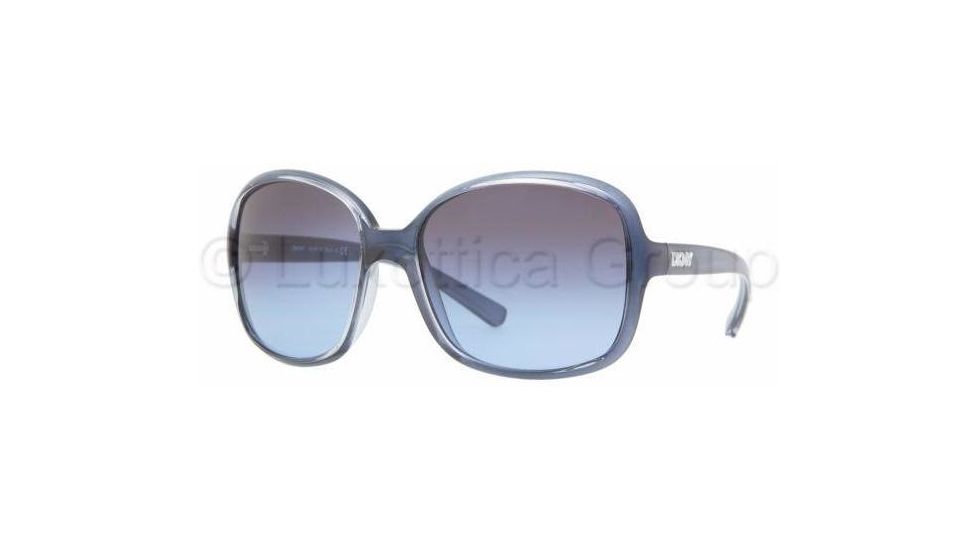 DKNY DY 4076 Sunglasses Styles - Pearled Blue Frame / Blue Gray Gradient Lenses, 35018F-5816