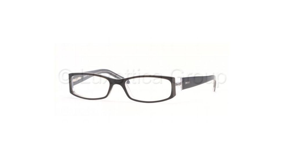 DKNY DY4516 Bifocal Eyeglasses Black/Grey/Crystall Frame / 49 mm Prescription Lenses, 3116-4916, Select Frame Color / Lens Diameter Black/Grey/Crystall Frame / 49 mm Prescription Lenses