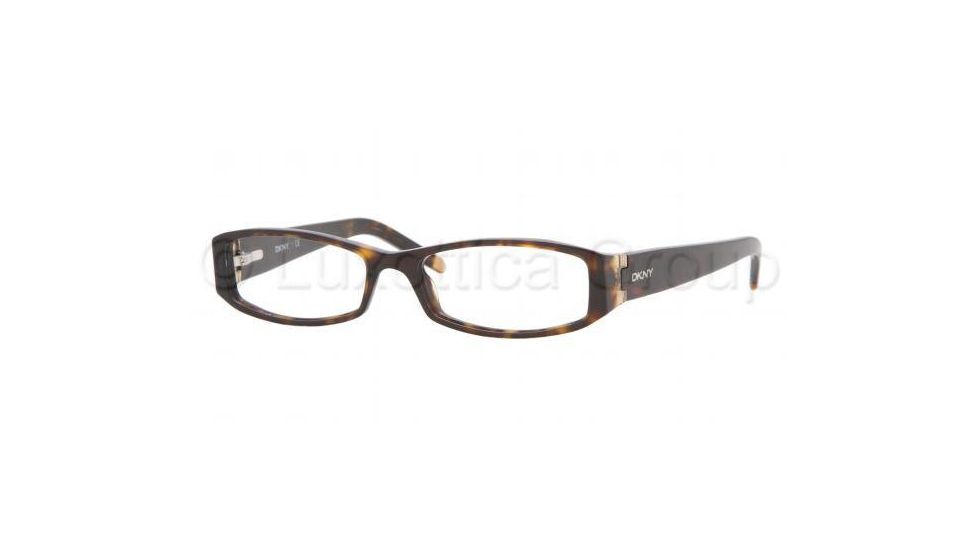 DKNY DY4584 SV Prescription Eyeglasses Dark Tortoise Frame / 50 mm Prescription Lenses, 3016-5015, Select Frame Color / Lens Diameter Dark Tortoise Frame / 50 mm Prescription Lenses