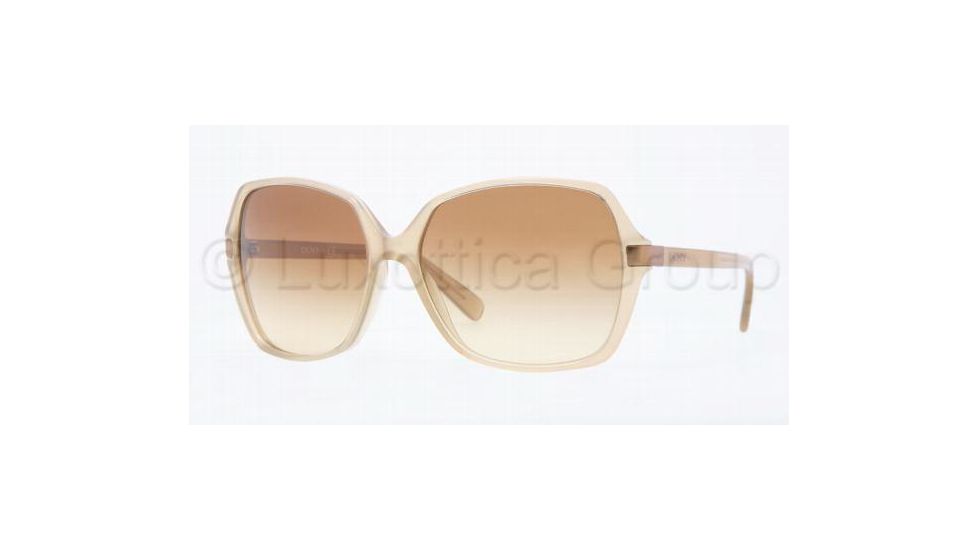 DKNY DY4080 Sunglasses 34942L-5815 - Transparent Beige Brown Gradient