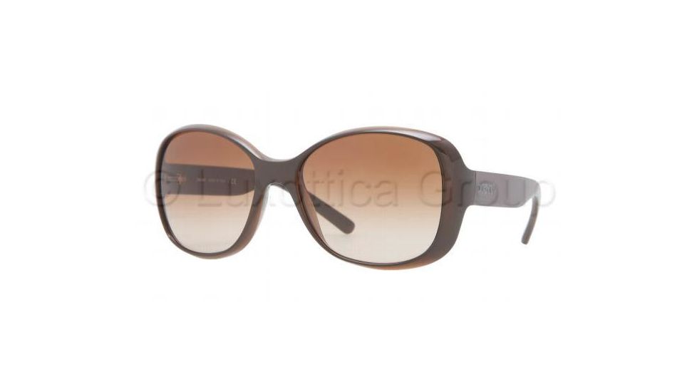 DKNY DY4102 Sunglasses 358813-5717 - Brown Frame, Brown Gradient Lenses