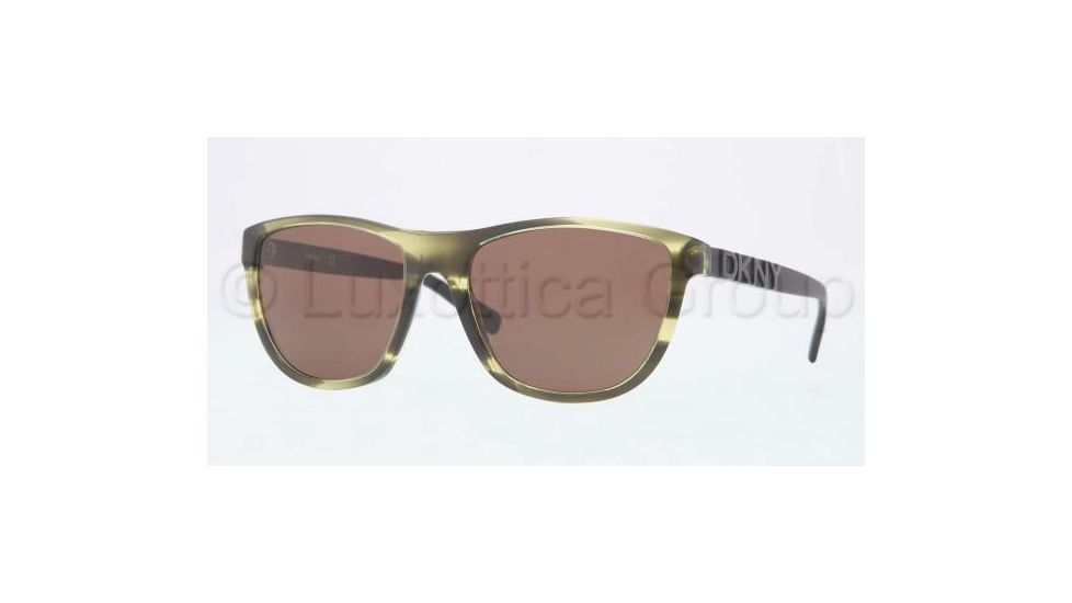 DKNY DY4103 Bifocal Prescription Sunglasses DY4103-358073-5618 - Lens Diameter 56 mm, Frame Color Green