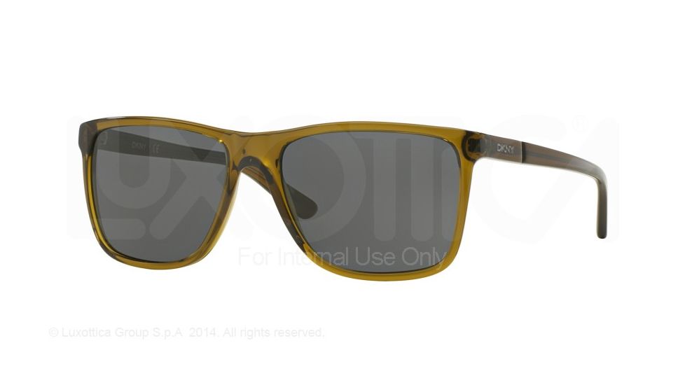DKNY DY4127 Bifocal Prescription Sunglasses DY4127-365287-58 - Lens Diameter 58 mm, Frame Color Olive Green