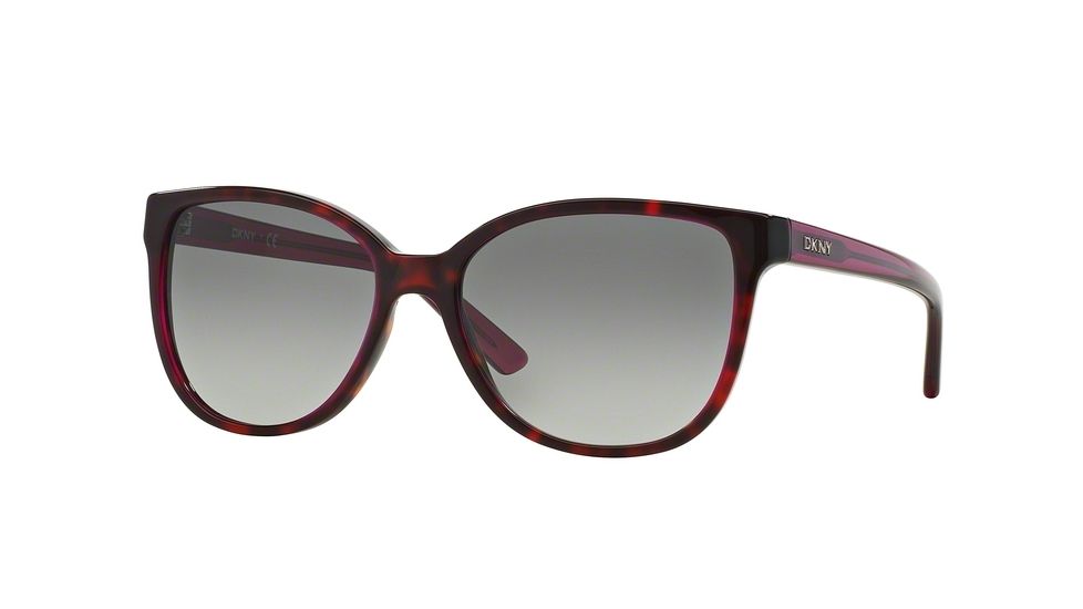DKNY DY4129 Bifocal Prescription Sunglasses DY4129-367211-57 - Lens Diameter 57 mm, Frame Color Violet/tortoise