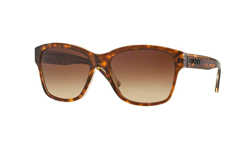 DKNY DY4134 Bifocal Prescription Sunglasses DY4134-368713-57 - Lens Diameter 57 mm, Frame Color Dark Tortoise Crystal