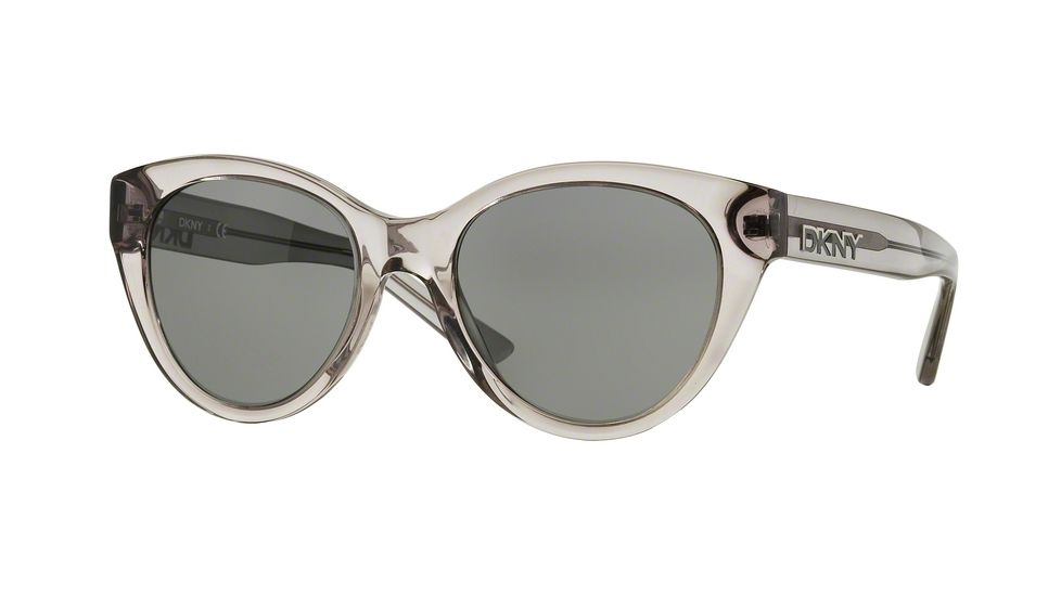 DKNY DY4135 Bifocal Prescription Sunglasses DY4135-369187-53 - Lens Diameter 53 mm, Frame Color Grey Transparent
