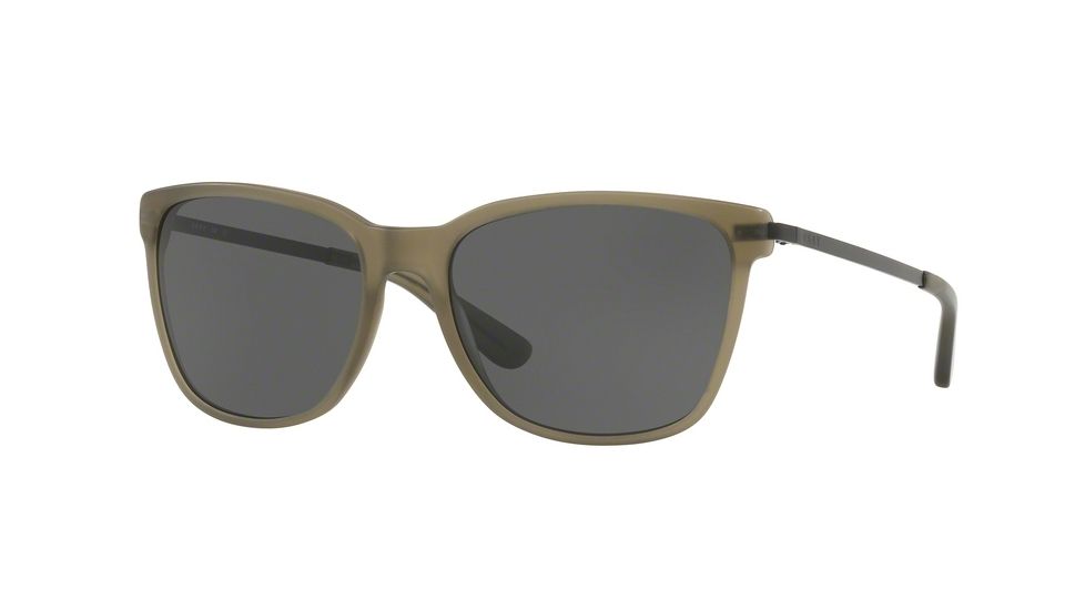DKNY DY4151 Bifocal Prescription Sunglasses DY4151-374687-57 - Lens Diameter 57 mm, Frame Color Matte Olive