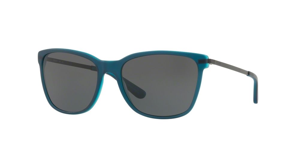 DKNY DY4151 Bifocal Prescription Sunglasses DY4151-375987-57 - Lens Diameter 57 mm, Frame Color Matte Peacock