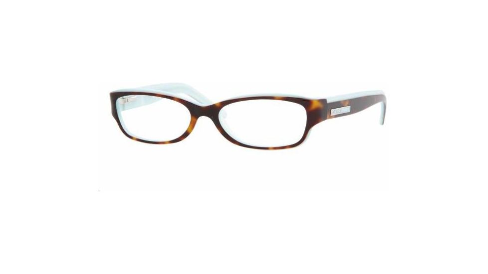 DKNY DY4590 SV Prescription Eyeglasses Havana-Azure Frame / 50 mm Prescription Lenses, 3388-5015