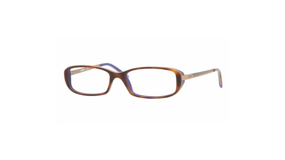 DKNY DY4598 #3405 - Top Havana Violet Demo Lens Frame