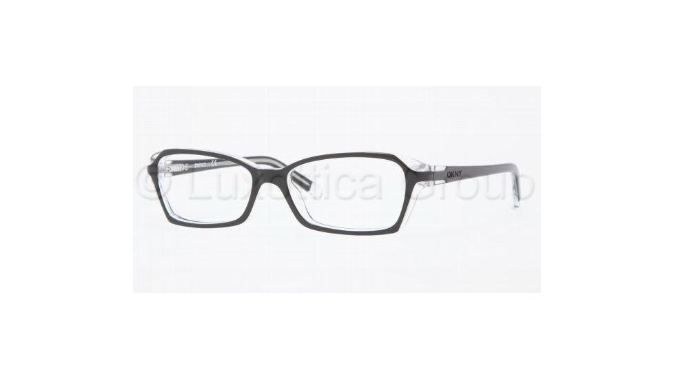 DKNY DY4618 Single Vision Prescription Eyewear 3131-5015 - Black/Crystal 