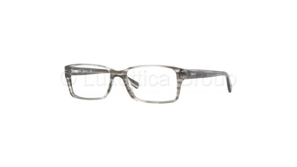 DKNY DY4624 Single Vision Prescription Eyeglasses 3449-5216 - Striped Gray Demo Lens Frame