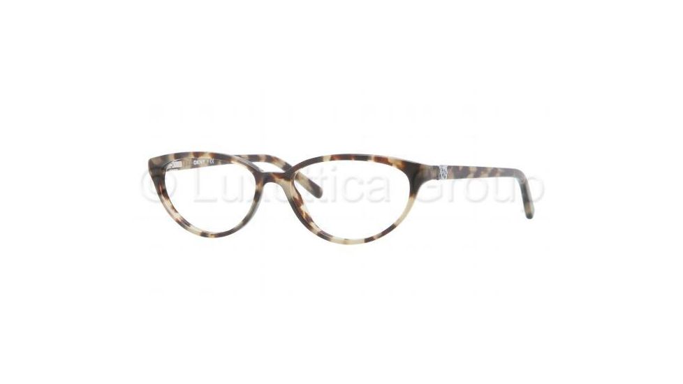 DKNY DY4633 Single Vision Prescription Eyeglasses 3554-5115 - Green Havana Frame