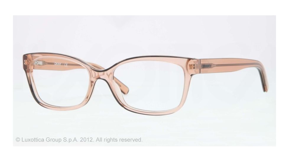 DKNY DY4639 Single Vision Prescription Eyeglasses 3607-51 - Brown Frame, Demo Lens Lenses