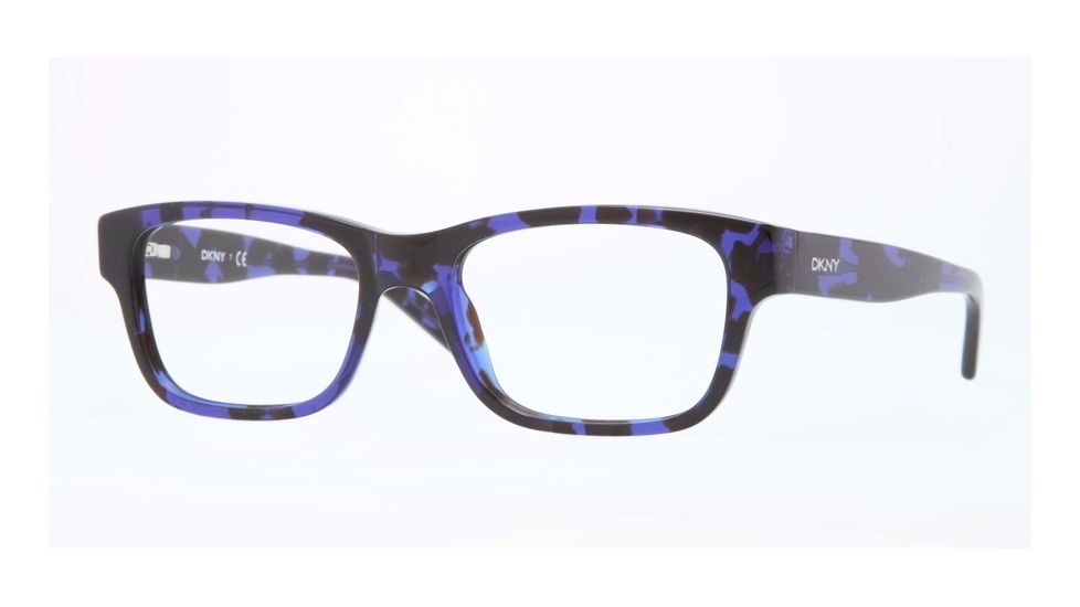 DKNY DY4651 Progressive Prescription Eyeglasses 3640-54 - Blue Havana Frame