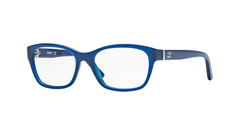 DKNY DY4657 Single Vision Prescription Eyeglasses 3644-53 - Opal Blue Frame
