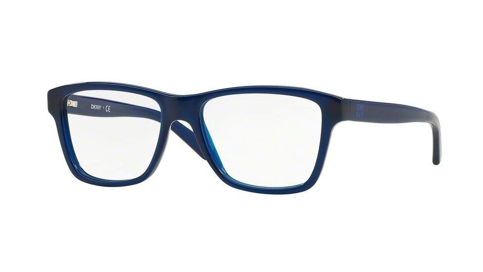 DKNY DY4659 Progressive Prescription Eyeglasses 3644-53 - Opal Blue Frame