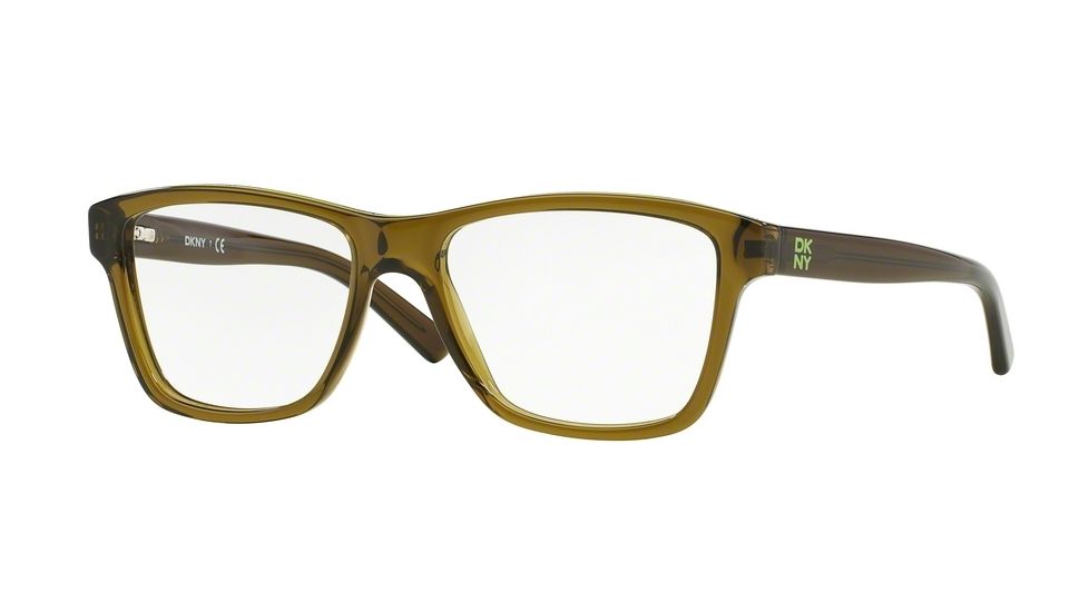 DKNY DY4659 Progressive Prescription Eyeglasses 3652-53 - Olive Green Frame