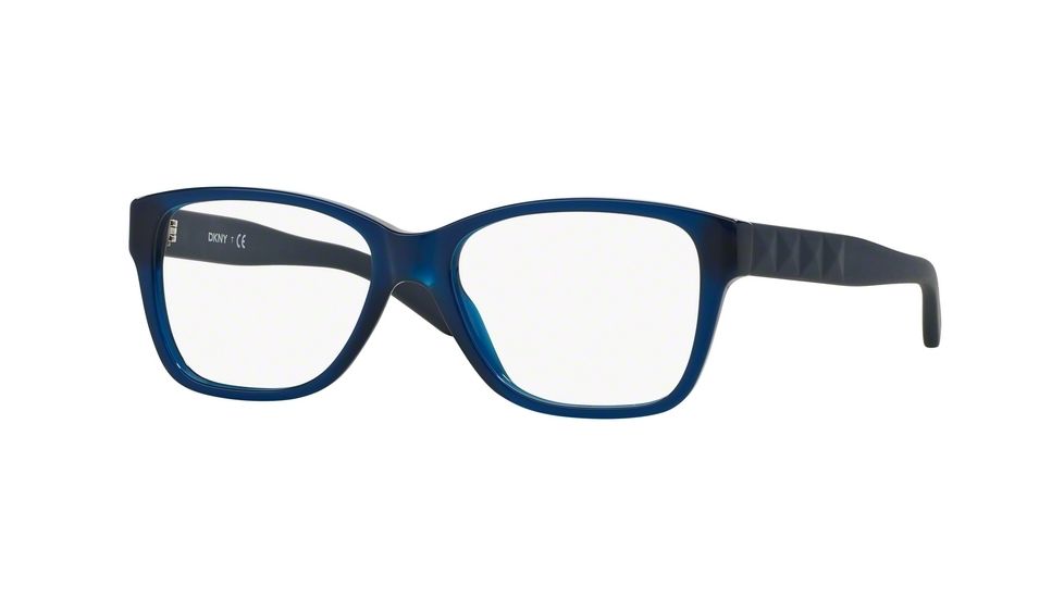 DKNY DY4660 Single Vision Prescription Eyeglasses 3644-51 - Opal Blue Frame