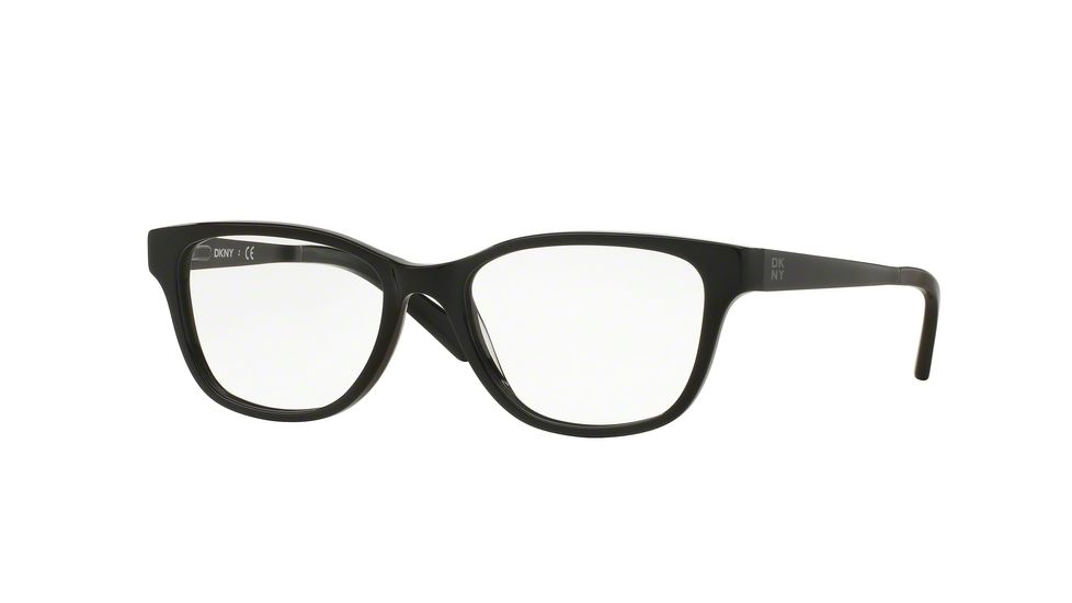 DKNY DY4672 Single Vision Prescription Eyeglasses 3694-51 - Black/satin Black Frame