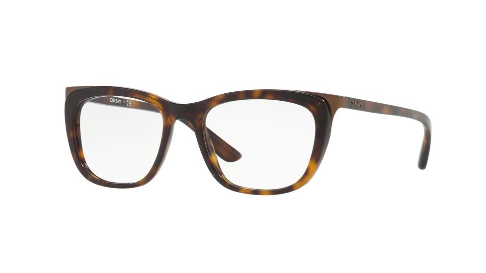 DKNY DY4680 Single Vision Prescription Eyeglasses 3702-50 - Dark Tortoise Frame