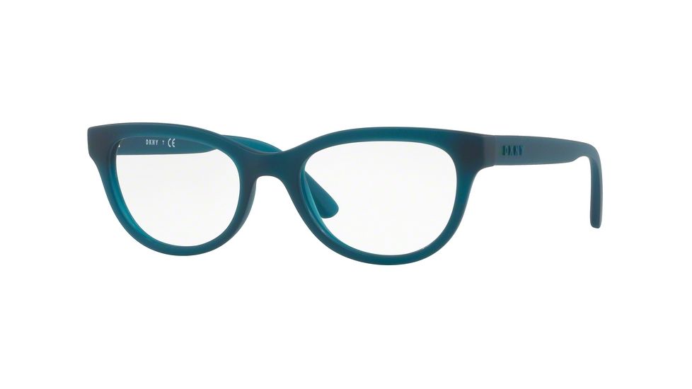 DKNY DY4687 Progressive Prescription Eyeglasses 3752-51 - Peacock Frame