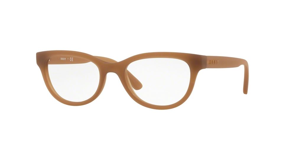 DKNY DY4687 Progressive Prescription Eyeglasses 3758-51 - Light Brown Frame