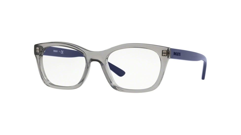 DKNY DY4693 Prescription Eyeglasses 3691-52 - Transparent Gray Frame