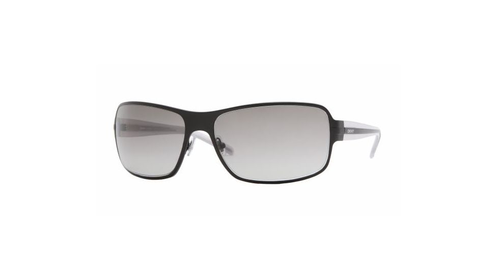 DKNY DY5045 Bifocal Sunglasses - Matte Black Frame w/ 63 mm Diameter Lenses, 100411-6316