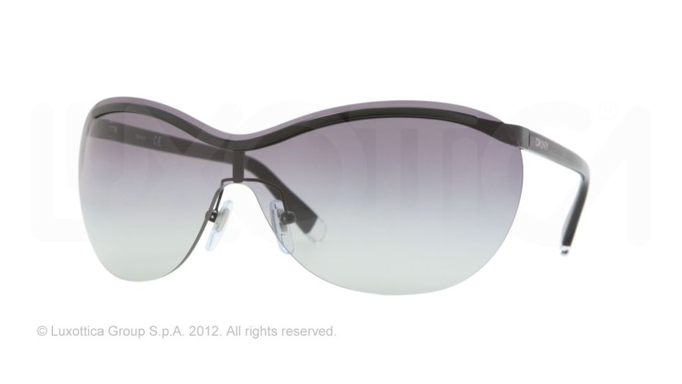 DKNY DY5070 Sunglasses 111111-38 - Gunmetal Frame, Gray Gradient Lenses
