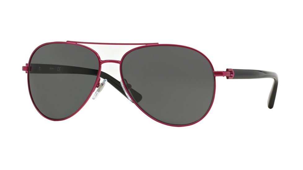 DKNY DY5078 Sunglasses 121087-58 - Fuxia Frame, Gray Lenses
