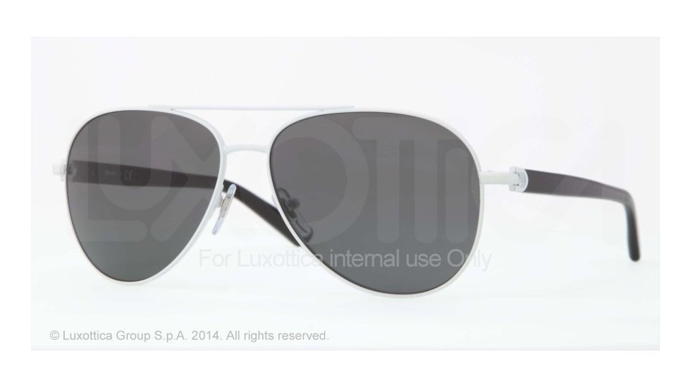 DKNY DY5078 Sunglasses 105987-58 - White Frame, Gray Lenses