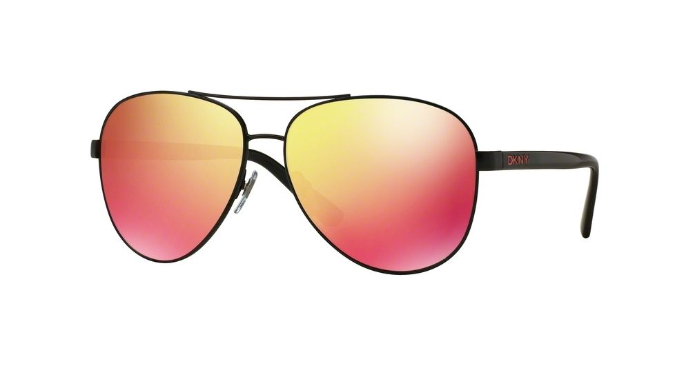 DKNY DY5084 Bifocal Prescription Sunglasses DY5084-12336Q-61 - Lens Diameter 61 mm, Frame Color Satin Black/Black