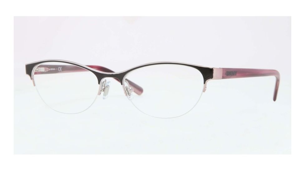DKNY DY5642 Bifocal Prescription Eyeglasses 1213-52 - Dark Violet Frame, Demo Lens Lenses