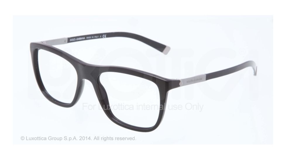 Dolce&amp;Gabbana BASALTO DG3181 Single Vision Prescription Eyeglasses 1934-53 - Matte Black Frame