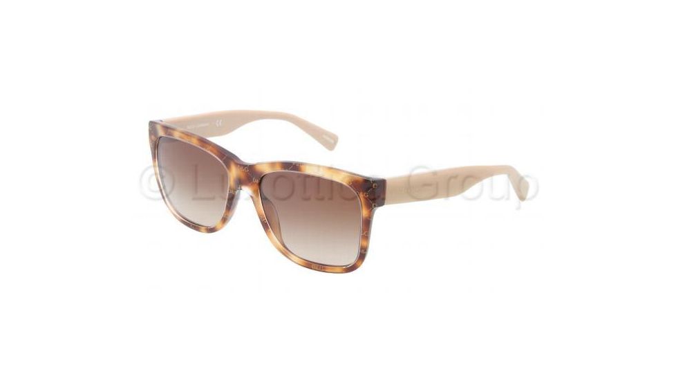 Dolce&amp;Gabbana D&amp;G ALL OVER DG4158P Bifocal Prescription Sunglasses DG4158P-266413-5517 - Lens Diameter 55 mm, Frame Color Gold/Havana