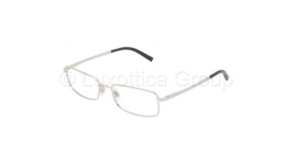 Dolce&amp;Gabbana DG1177 SV Prescription Eyeglasses - Silver Frame / 52 mm Prescription Lenses, 05-5217