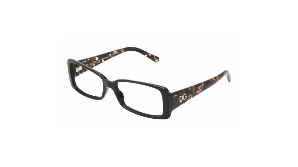 Dolce&amp;Gabbana DG3080 Bifocal Eyeglasses - Black Demo Lens Frame / 53 mm Prescription Lenses, 1527-5316