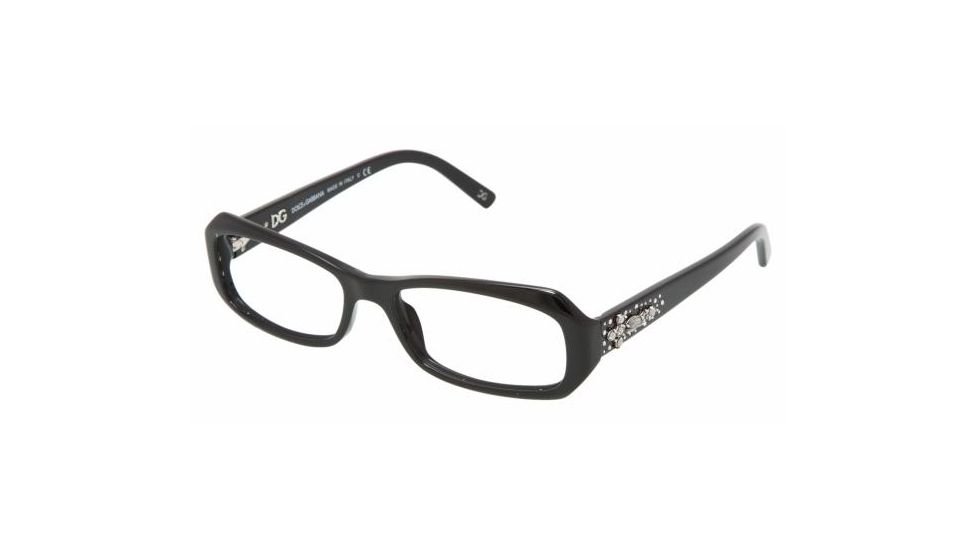 Dolce&amp;Gabbana DG3082G Bifocal Eyeglasses - Black Demo Lens Frame / 52 mm Prescription Lenses, 501-5216