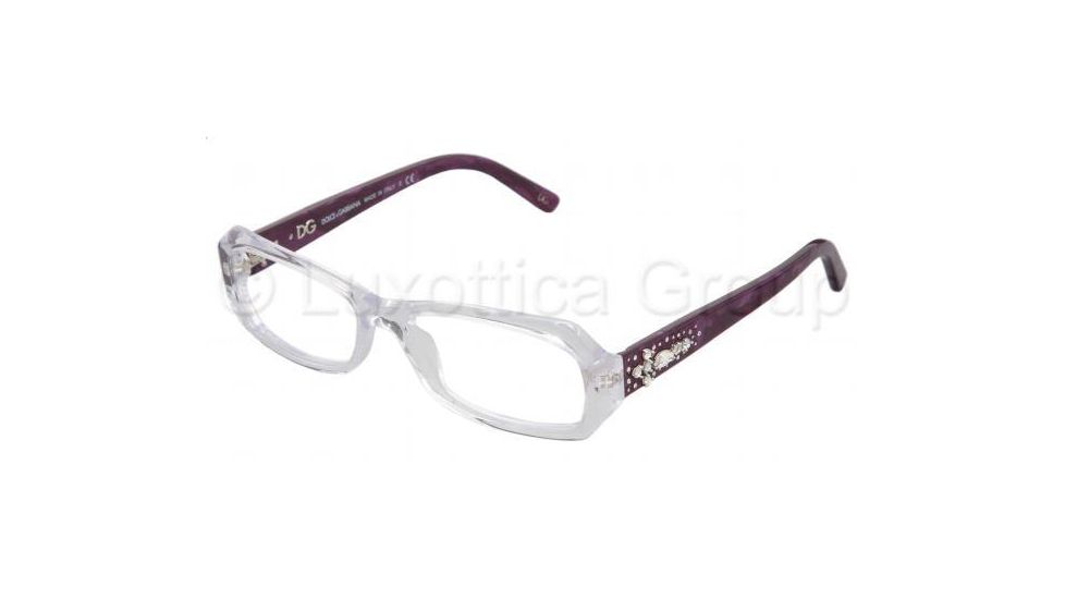 Dolce&amp;Gabbana DG3082G Bifocal Eyeglasses - Crystal Frame / 52 mm Prescription Lenses, 874-5216