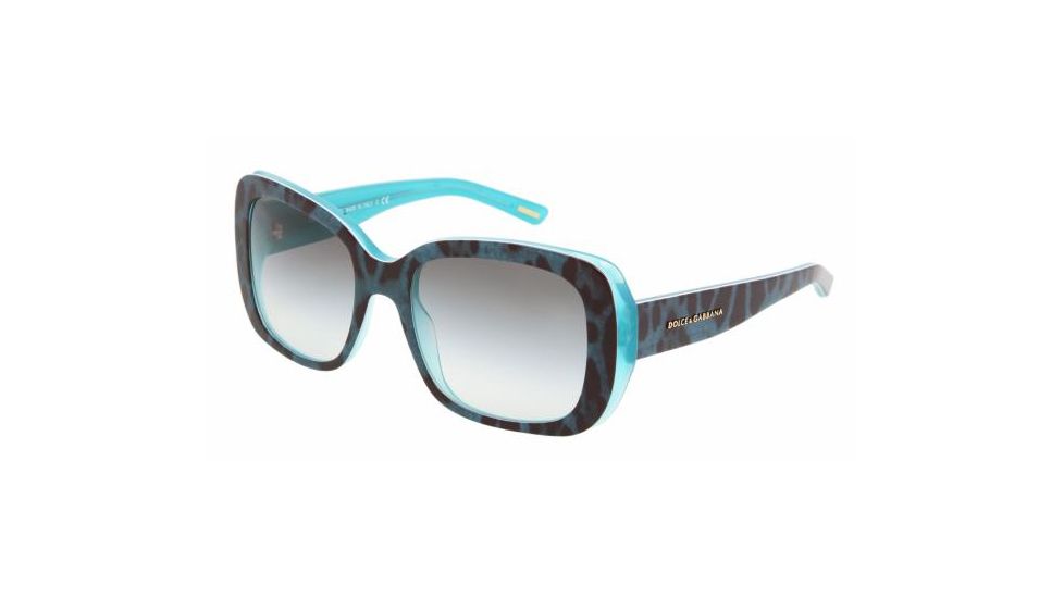 Dolce&amp;Gabbana DG4101 Bifocal Sunglasses - Animal Green Green Gradient Frame / 54 mm Prescription Lenses, 17548E-5419