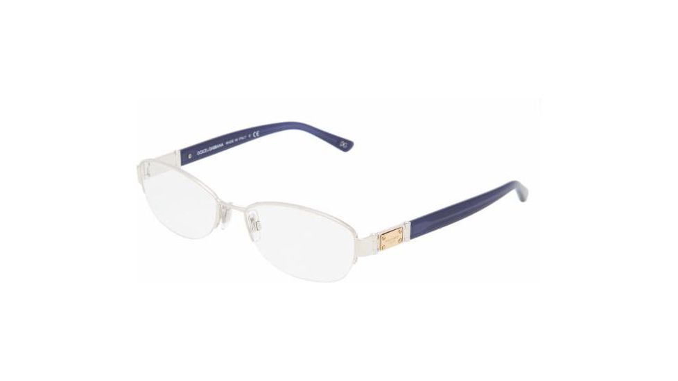 Dolce &amp; Gabbana DG1207 Bifocal Prescription Eyeglasses 1024 -5117 - Silver 