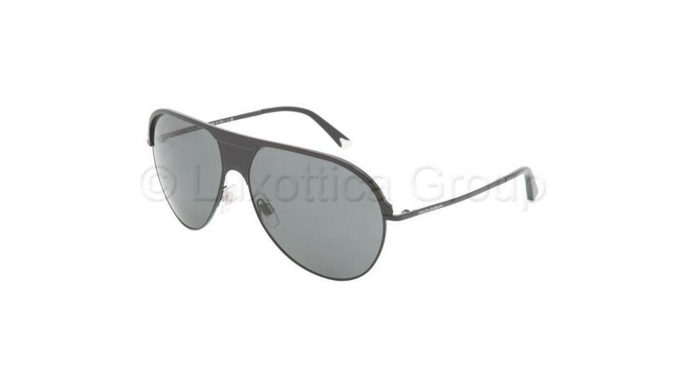 Dolce&amp;Gabbana DG2090 Sunglasses 01/87-6114 - Black Gray