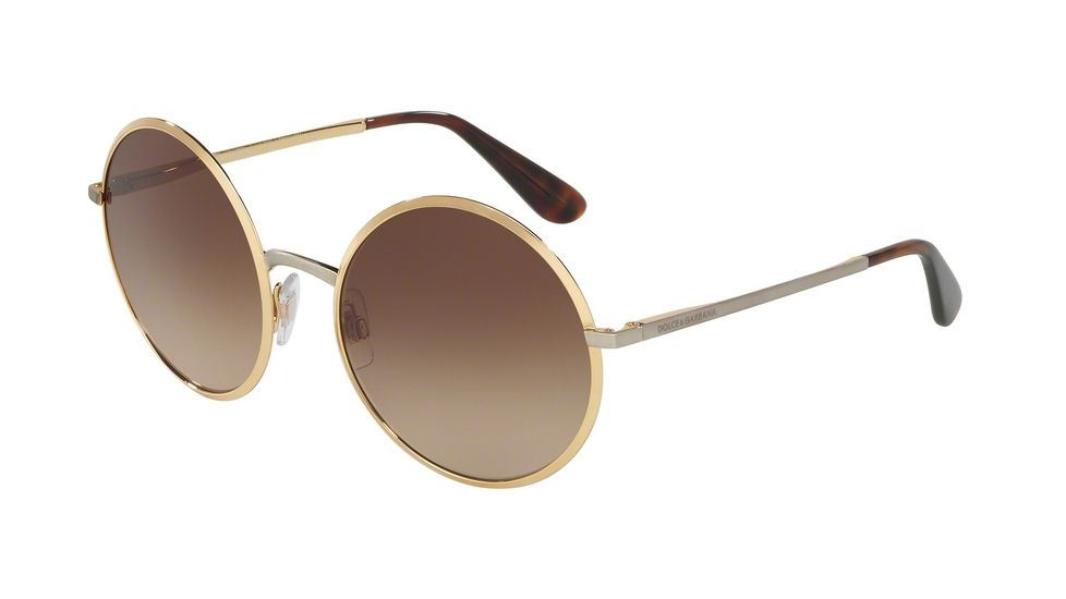 Dolce&amp;Gabbana DG2155 Bifocal Prescription Sunglasses DG2155-129713-56 - Lens Diameter 56 mm, Frame Color Gold