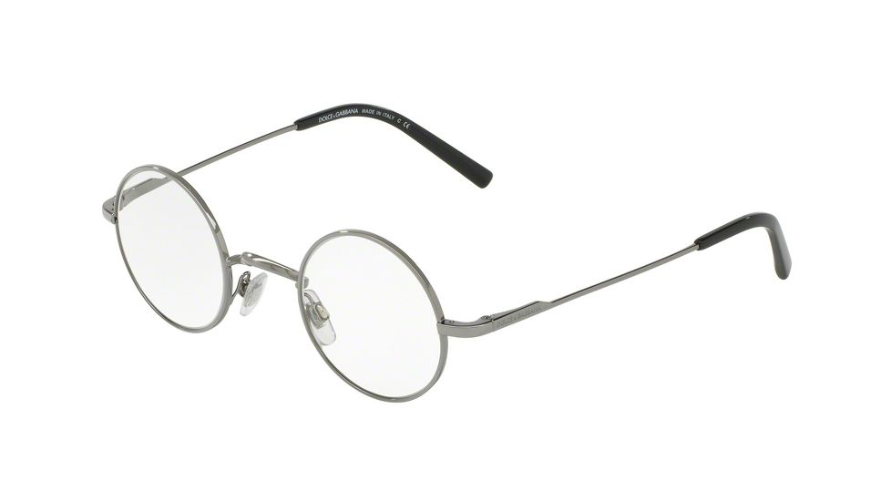 Dolce&amp;Gabbana DG2168 Sunglasses 04/1W-42 - Gunmetal Frame, Clear Lenses