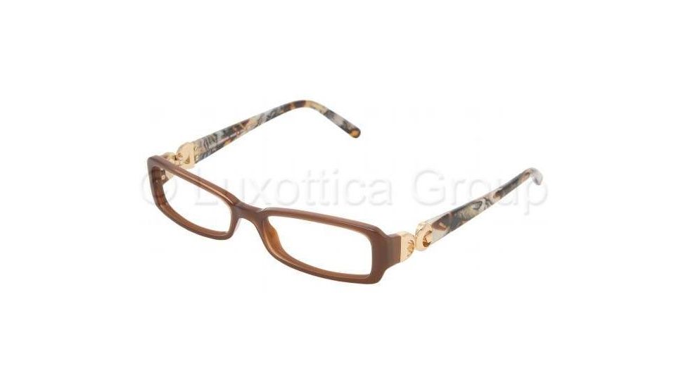 Dolce&amp;Gabbana DG3059 Progressive Prescription Eyeglasses 850-5216 - Brown 