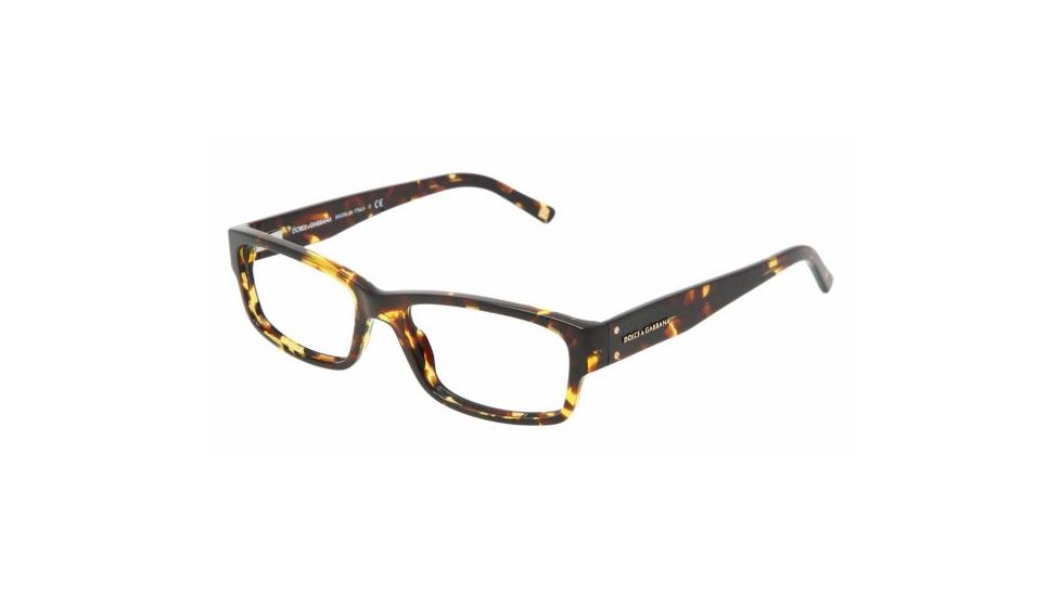 Dolce &amp; Gabanna DG3087 #781 - Yellow Havana Frame, Demo Lens Lenses
